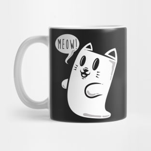 Cat Ghost Mug